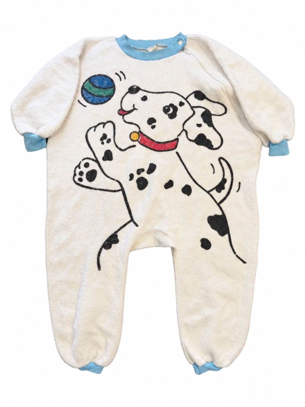Vintage Fleece Romper